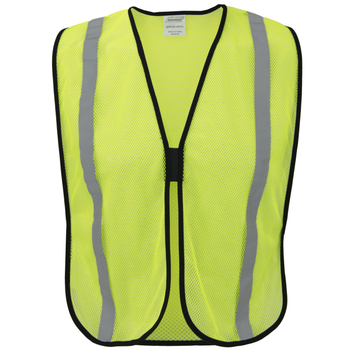Basic SAS Safety 6823 Safety Vest Yellow 