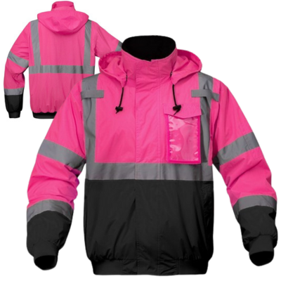 GSS 8019 Hi-Vis Pink/Black Winter Jacket | Critical Tool