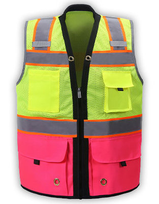 Multi Pocket Safety Surveyor Vests | Critical Tool