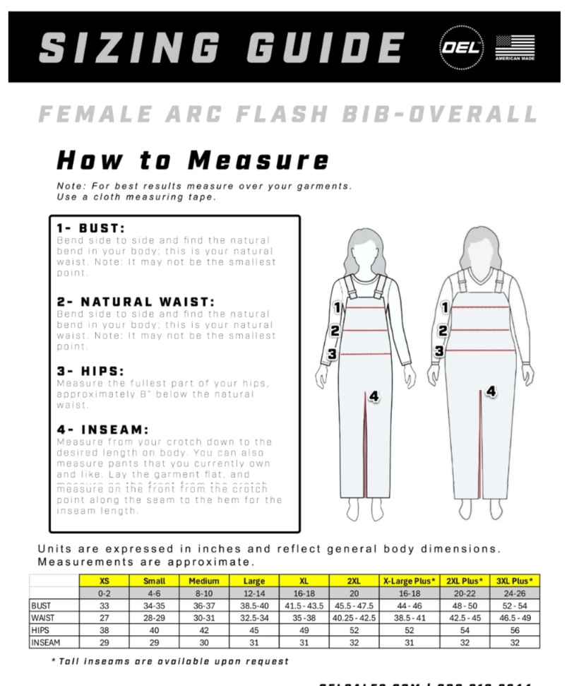 Women's Size Chart