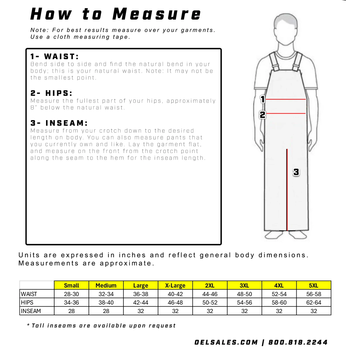 OEL 75 Cal Bibs